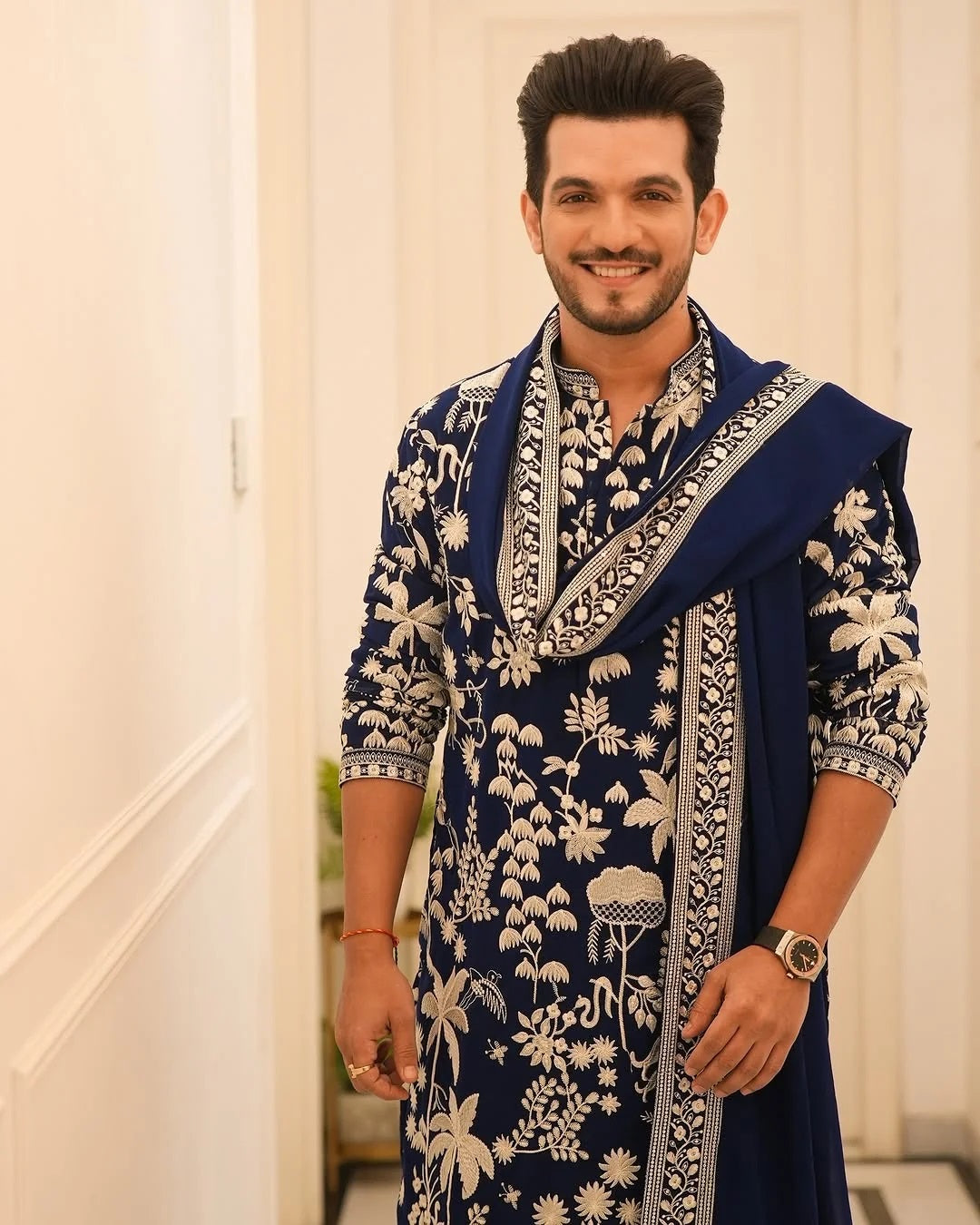 Royal Blue Kurta Set with Dupatta